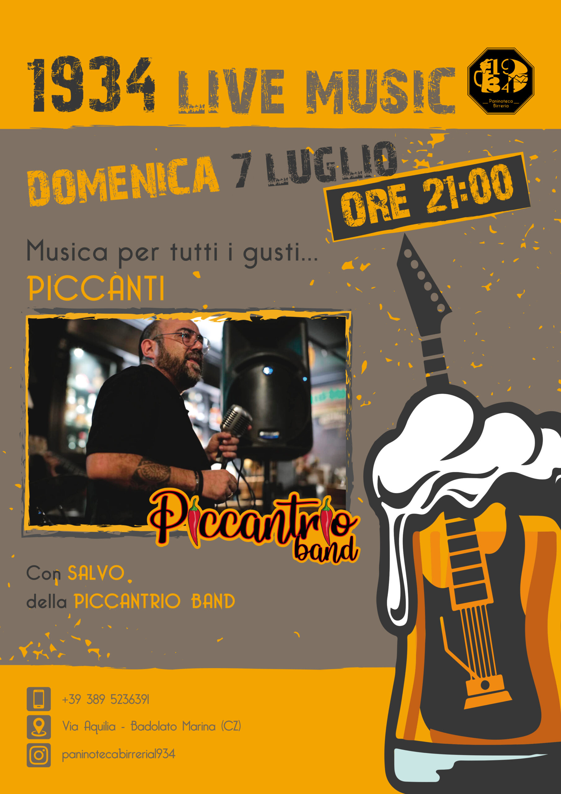 Pub 1934 Piccantrio Band 7 Luglio scaled